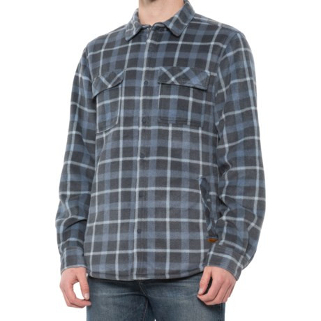 VOYAGER Polar Fleece Shirt Jacket (For Men) | Sierra