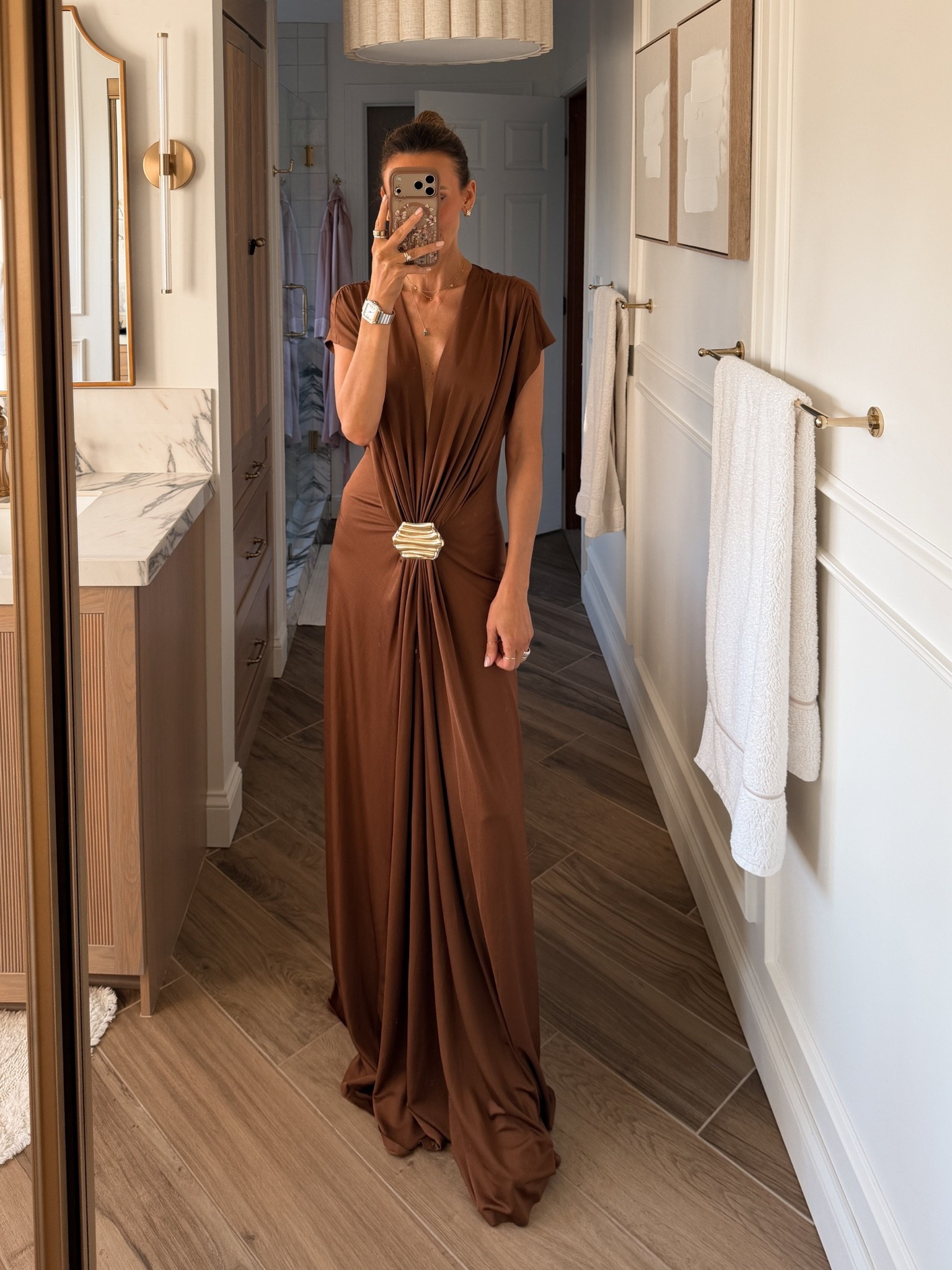 This dress is giving Greek goddess, so elegant and elevated, wear it with Spanx to smooth everything out, pretty long as well so will need to be hemmed for my shorter girls, I’m 5’5 for reference!

#LTKWedding #LTKTall #LTKSeasonal