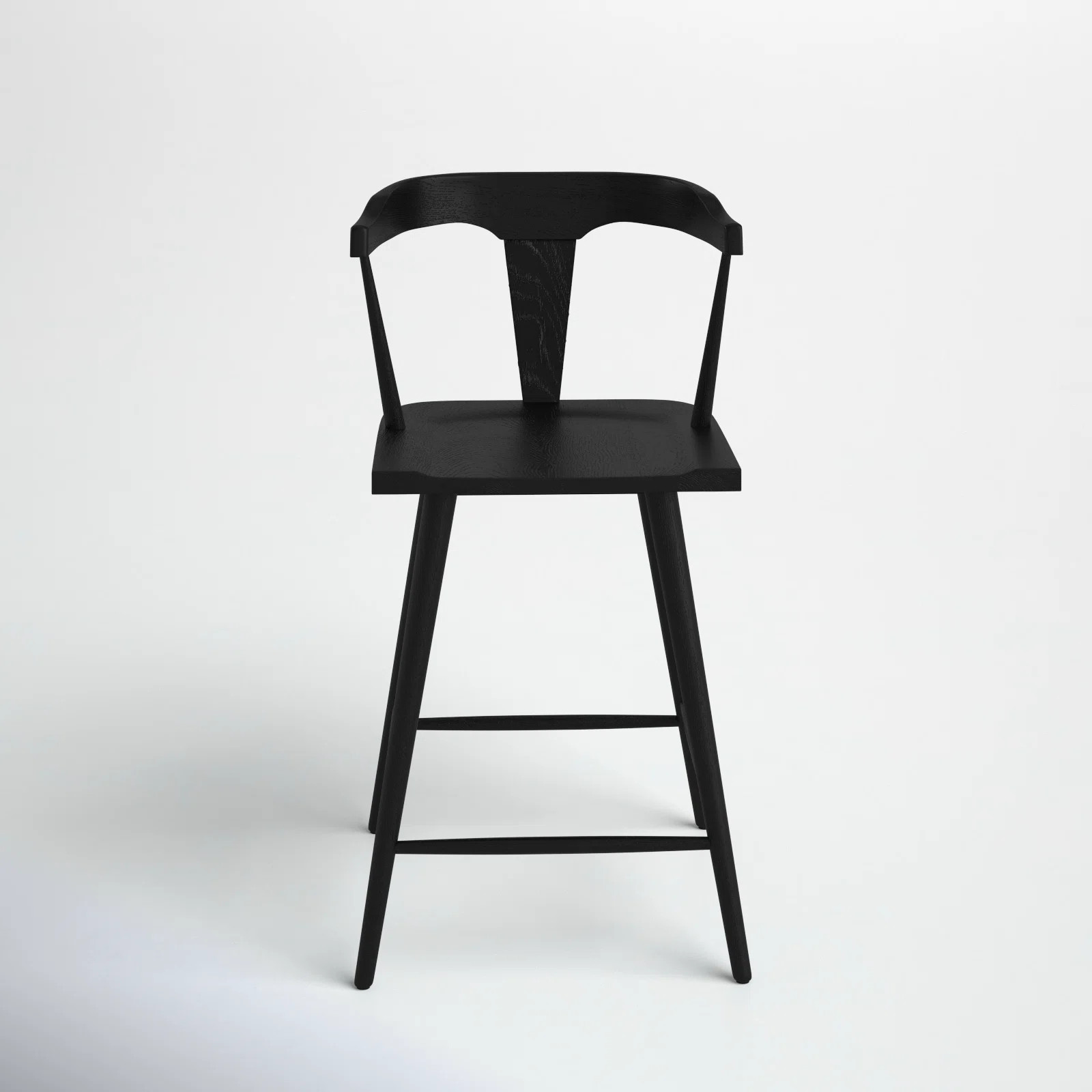Birch Lane™ Agata Enzo Solid Wood Counter Stool & Reviews | Wayfair | Wayfair North America