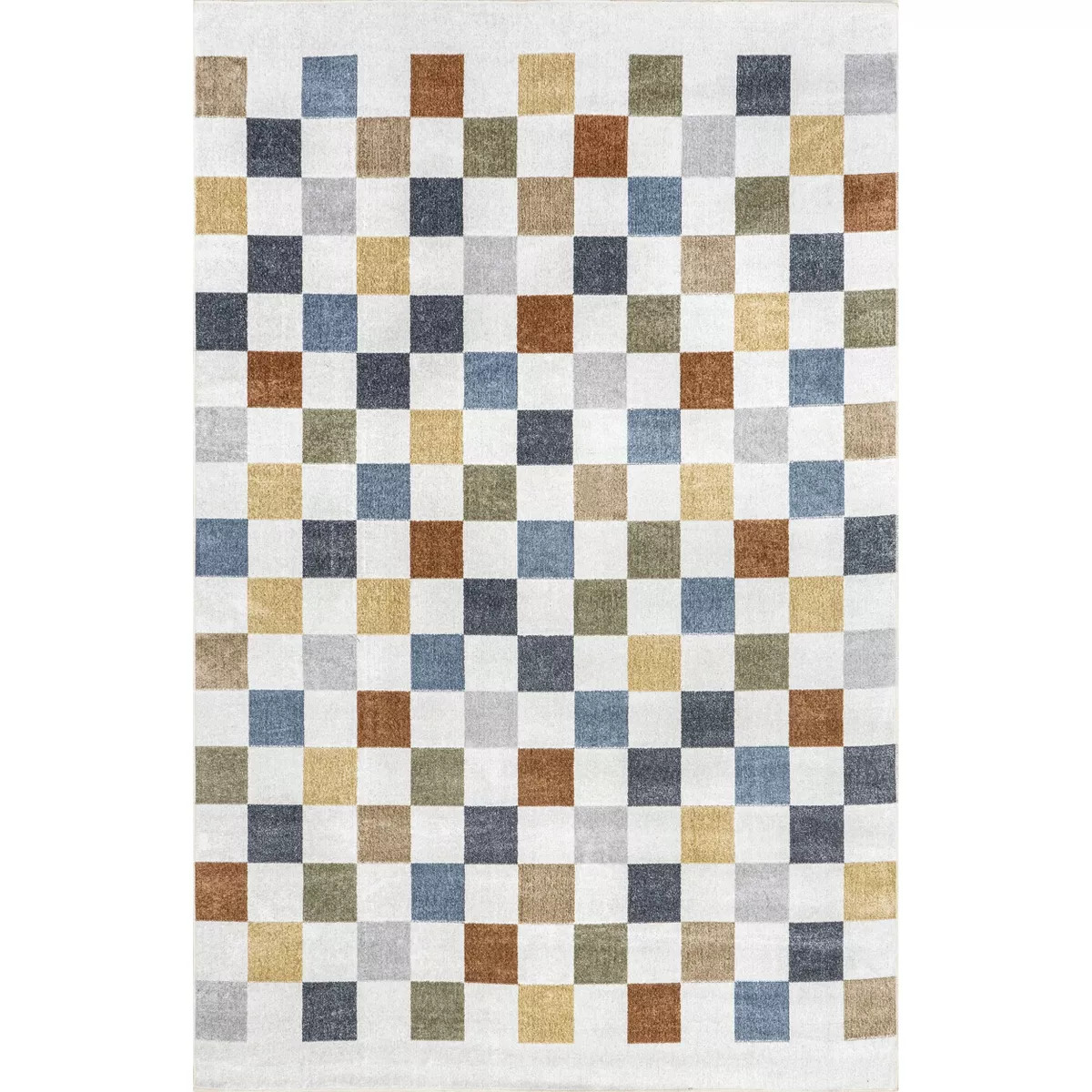 nuLOOM Naya Checkered Machine Washable Area Rug | Target