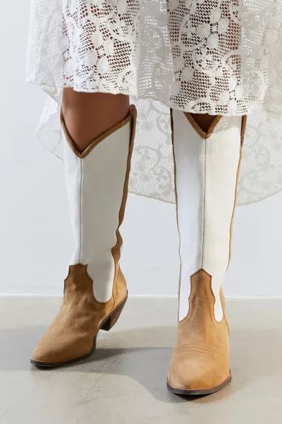 UO Leslie Tall Cowboy Boot | Urban Outfitters (US and RoW)