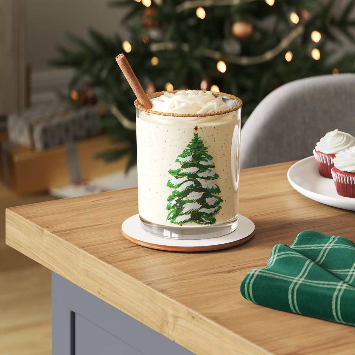 13.8 fl oz Tree Glass Tumbler - Threshold™ | Target