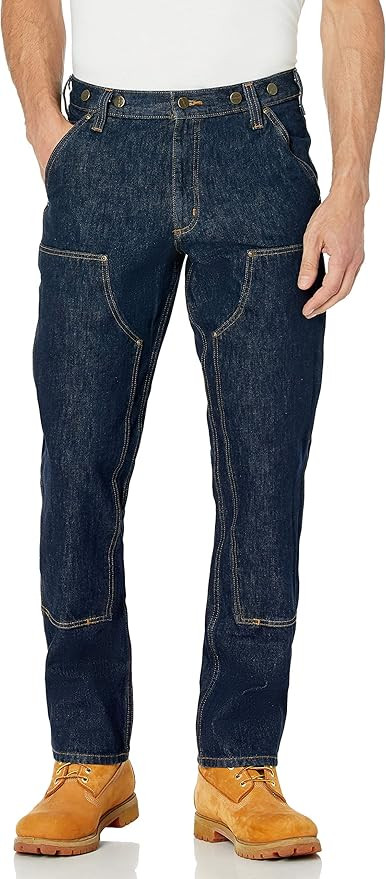 Carhartt Men's Rugged Flex Relaxed Fit Canvas Double-Front Utility Work Pant | Amazon (US)