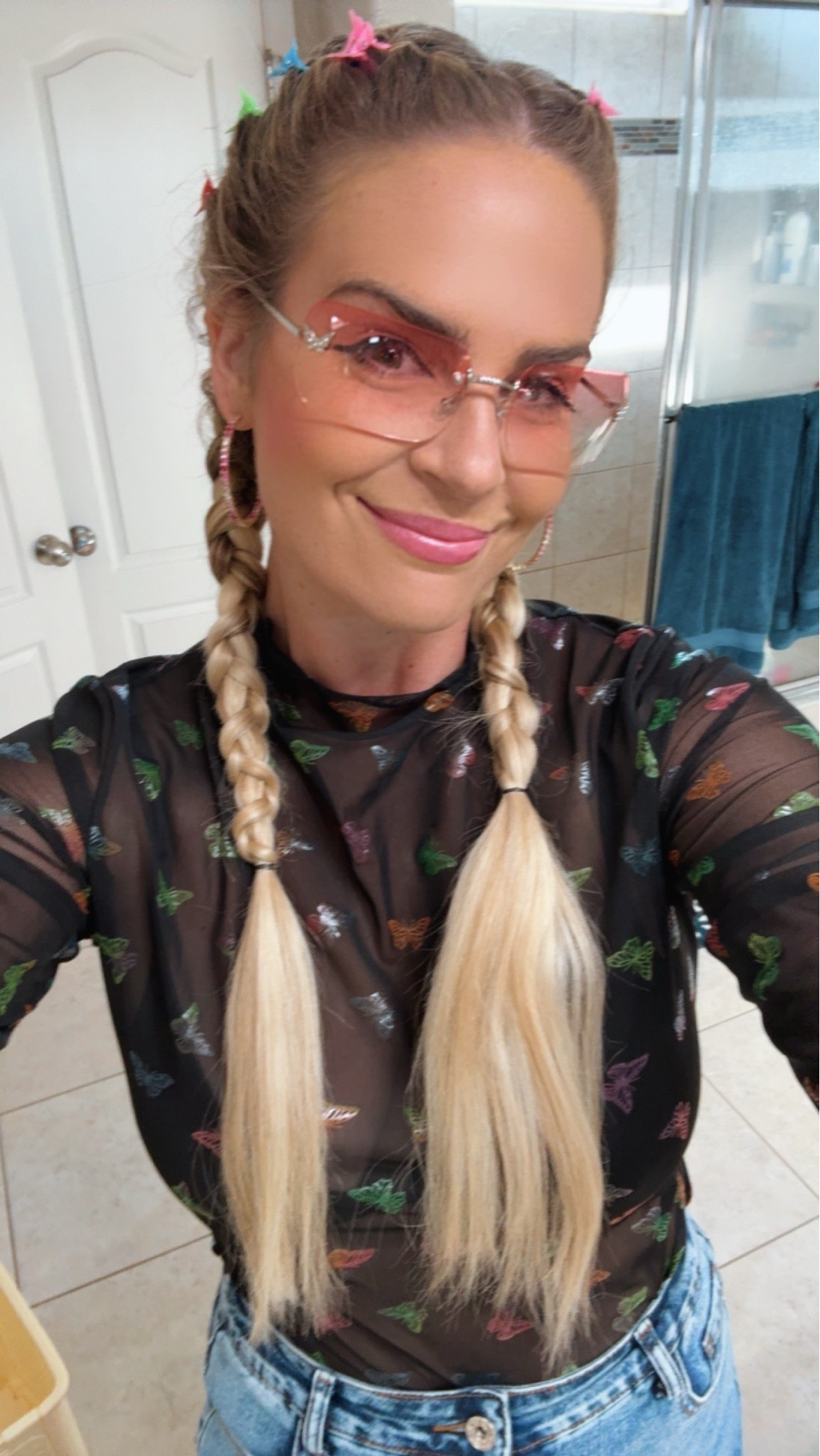 🩷Forever a 90’s Girl🩷

Hilary Duff Concert Outfit
Y2K Outfit
Y2K style
Millennial Style
Concert outfit
Hilary Duff Style
Butterfly top
Butterfly clips
Platform wedges
Platform heels
Jelly shoes
Jelly heels
Jelly platform shoes
Concert style
Pink sunglasses

#LTKSeasonal