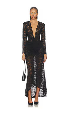 Ronny Kobo Nelli Dress in Black from Revolve.com | Revolve Clothing (Global)