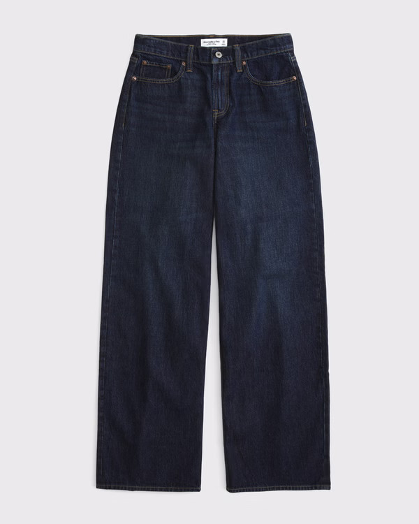 Women's Low Rise Ultra Loose Jean | Women's Bottoms | Abercrombie.com | Abercrombie & Fitch (US)