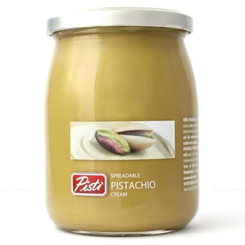 Pisti Cream of Pistachio from Sicily 21.2 Ounce (600g) | Artisanal Italian Nut Spread | Enjoy wit... | Amazon (US)