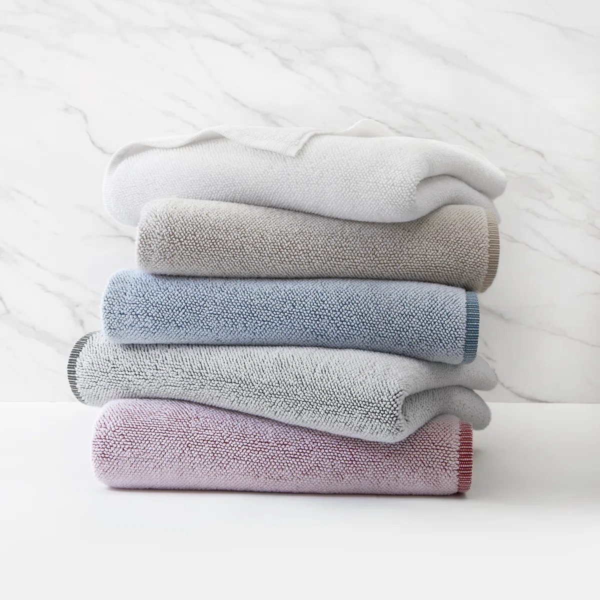 Rust Turkish Cotton Bath Towel | Birch Lane