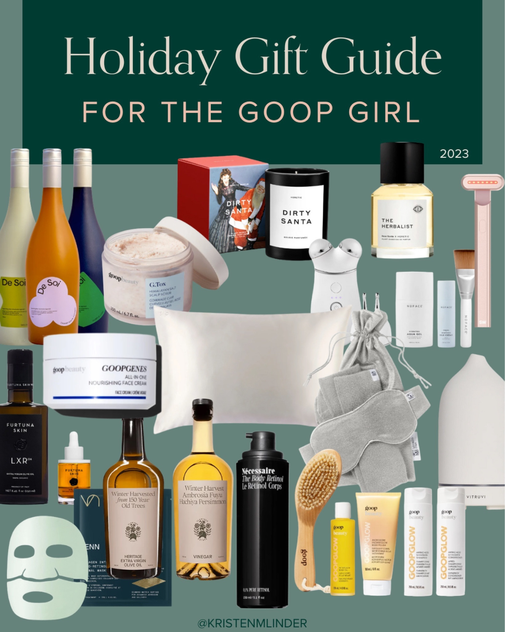Holiday gift guide for the goop girl who loves amazing gifts and wellness products. #giftsforher #holidaygifts #giftguide #goop #ltkgiftguide 

#LTKGiftGuide #LTKbeauty #LTKHoliday