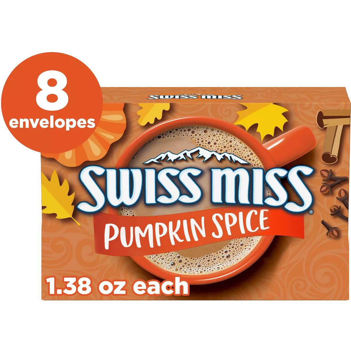 Swiss Miss Pumpkin Spice Hot Cocoa Mix - 8ct | Target