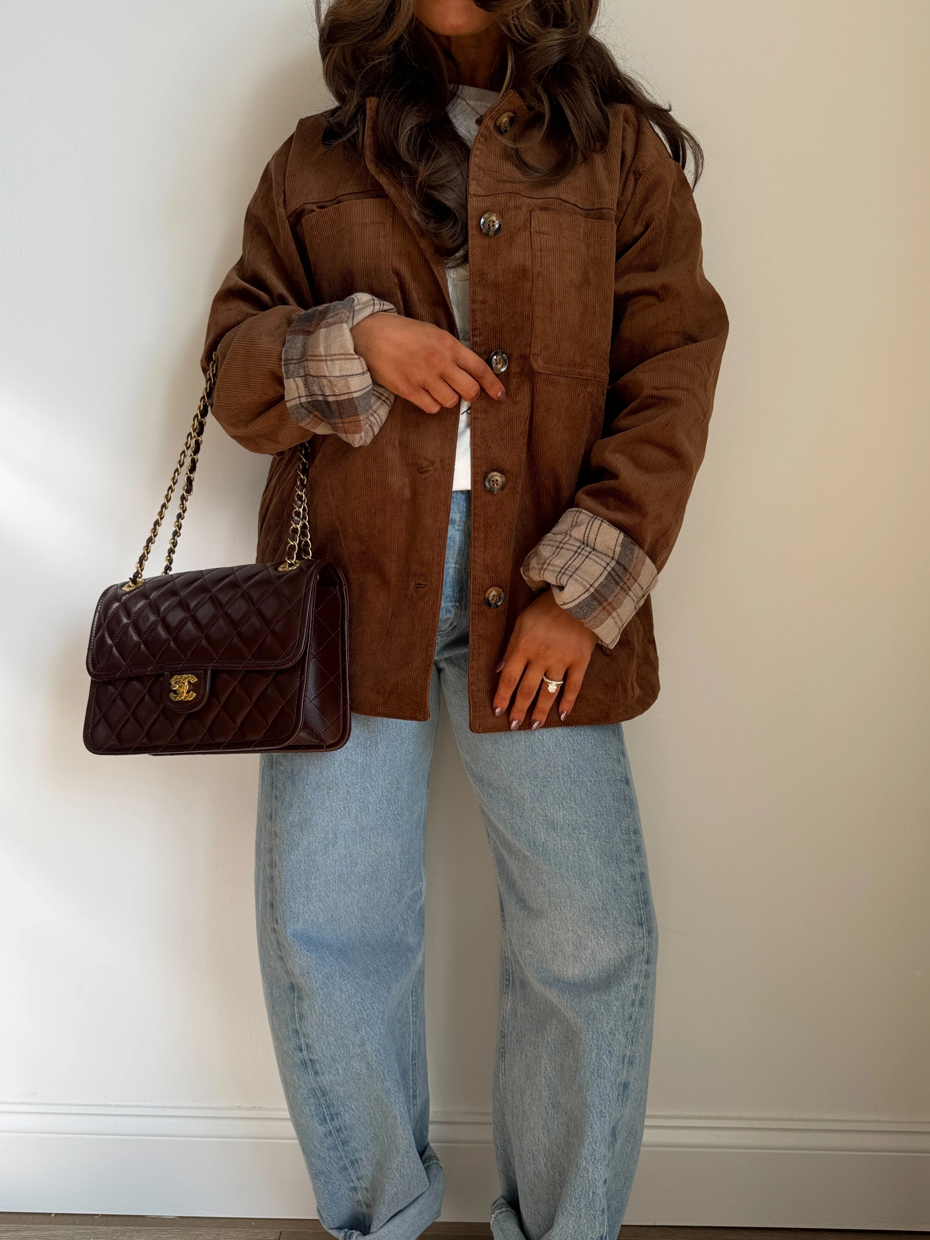 Orchard Teddy Corded Barn Jacket | Shop Your Darling Style