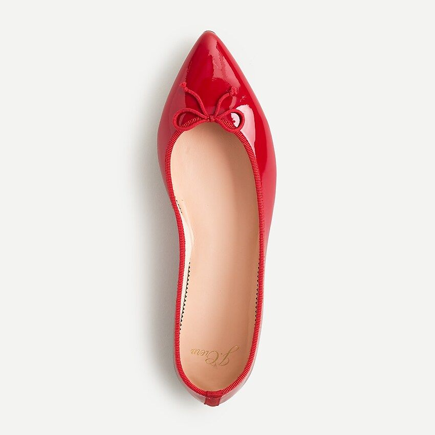 Gemma ballet flats in patent leather | J.Crew US