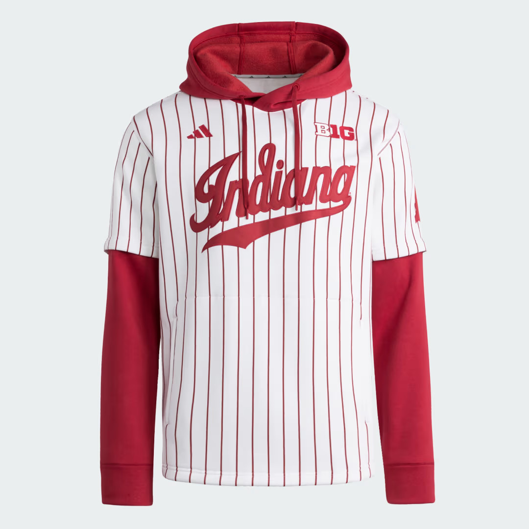 Indiana Hoosiers Youth Baseball Jersey Hoodie | adidas (US)