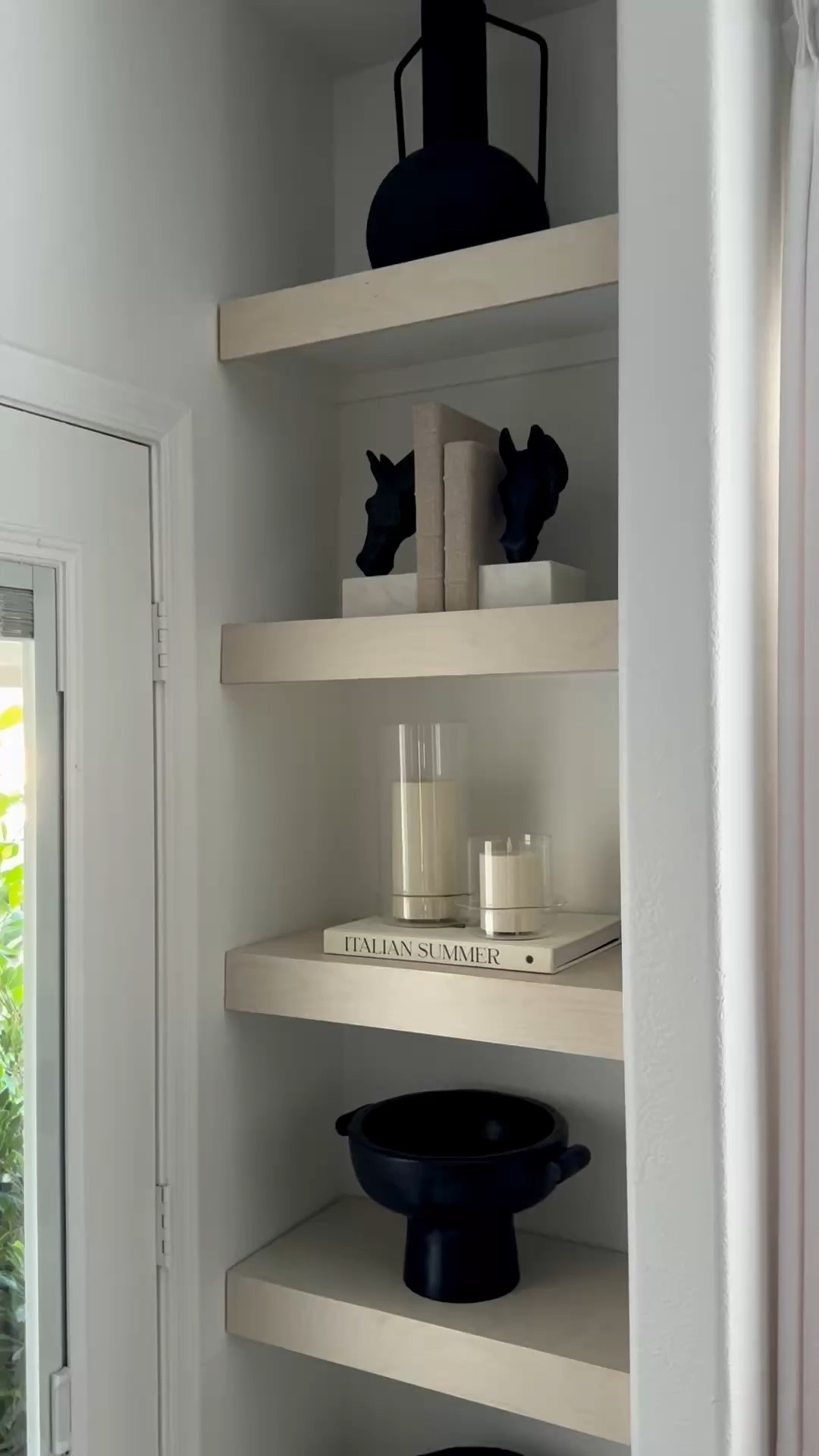 Organic Modern shelf styling

#LTKHome #LTKSaleAlert