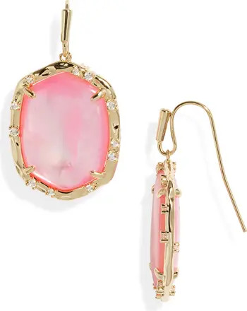 Daphne Crystal Frame Drop Earrings | Nordstrom
