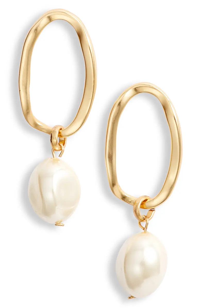 Cultured Pearl Drop Earrings | Nordstrom