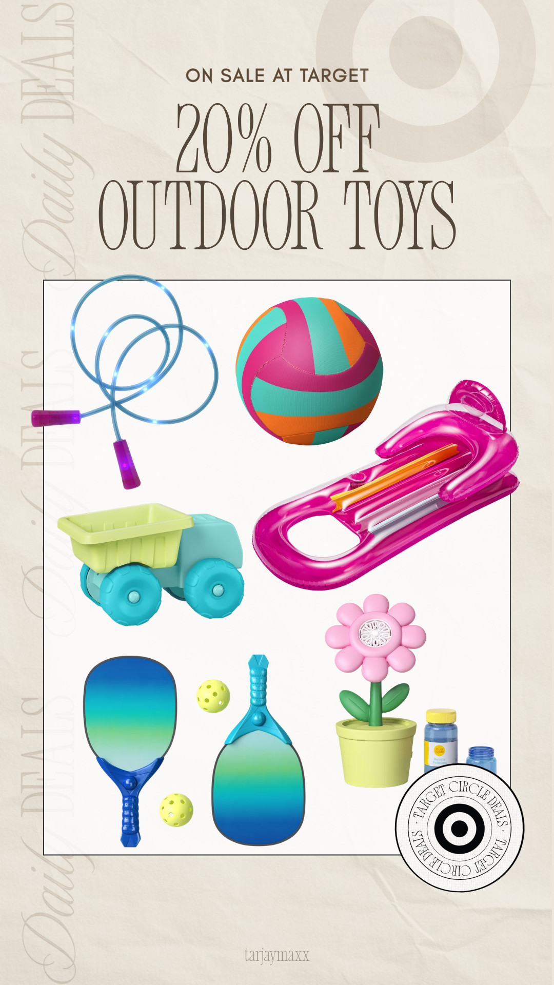 Target’s outdoor toy sale is actually so good right now 😭 20% off makes it the perfect time to grab summer backyard toys! summer outfits, vacation outfits beach, summer dresses, graduation guest outfits, date night outfits, country concert outfits, target deals, target finds, outdoor toys, pool toys, summer toys, kids toys, backyard toys, target circle deals
 

 #LTKSwim #LTKKids