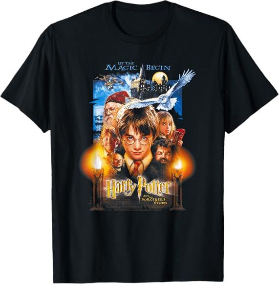Harry Potter Movie Poster T-Shirt | Amazon (US)