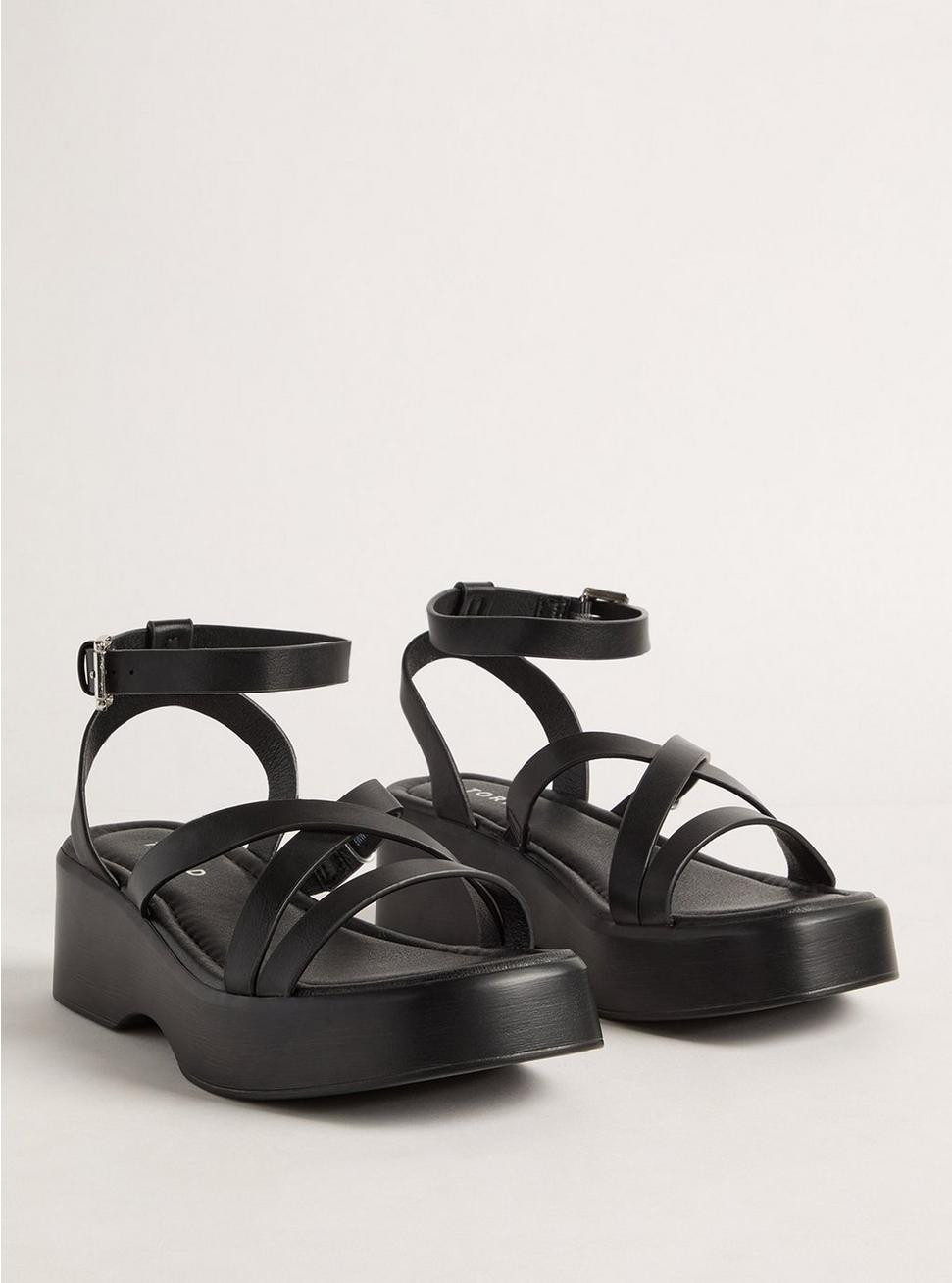 Strappy Flatform Sandal (WW) | Torrid (US & Canada)