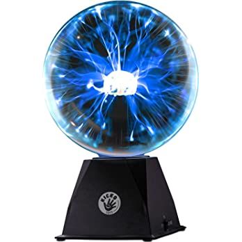 Kicko Blue Plasma Ball - 7 Inch - Nebula, Thunder Lightning, Plug-in - for Parties, Decorations, ... | Amazon (US)