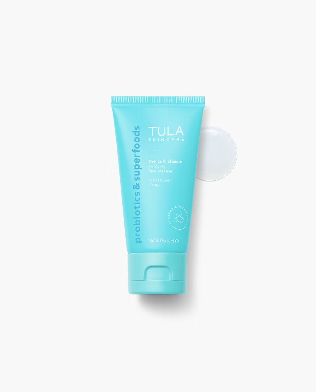 travel size purifying face cleanser | Tula Skincare