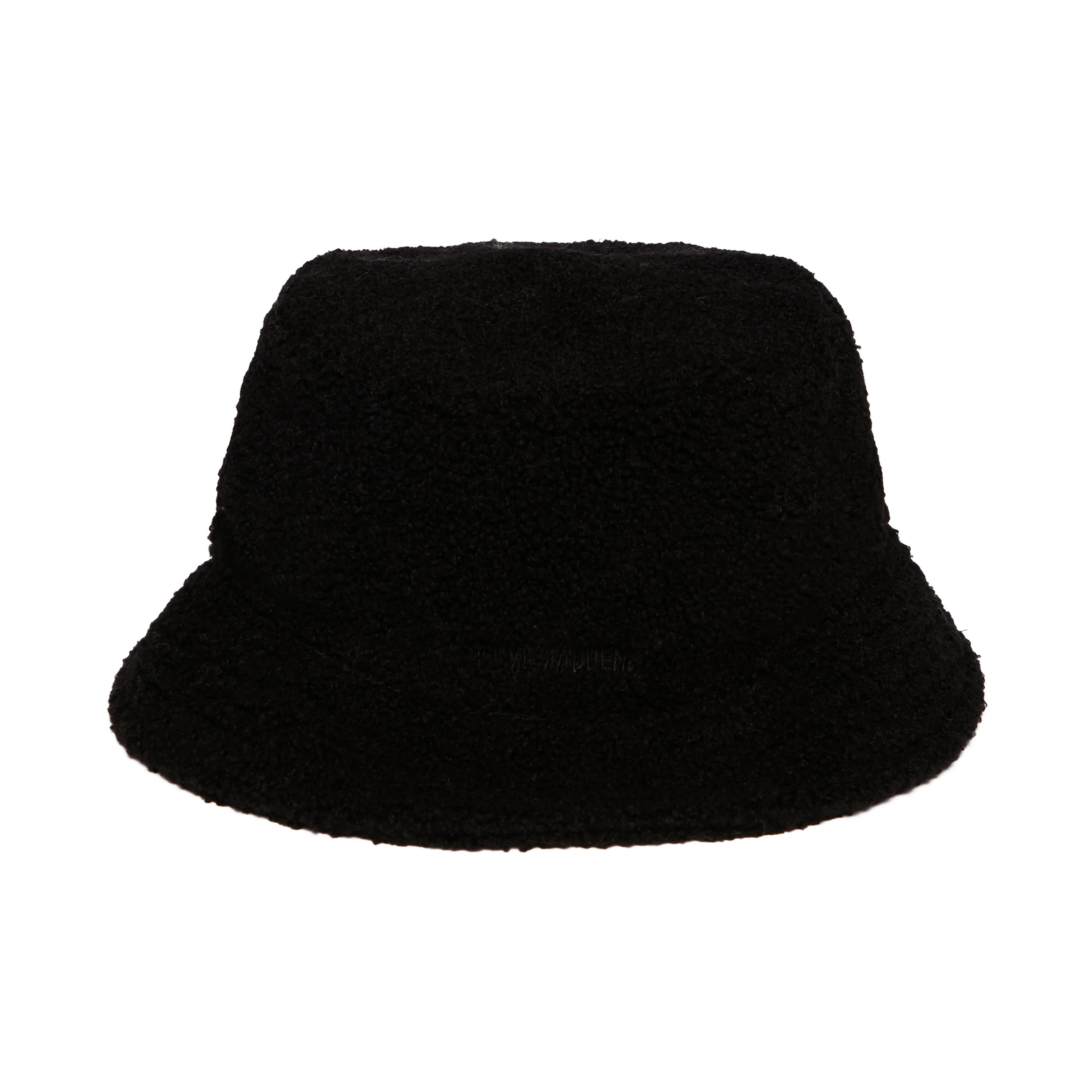 SOLID SHERPA BUCKET HAT BLACK | Steve Madden (US)