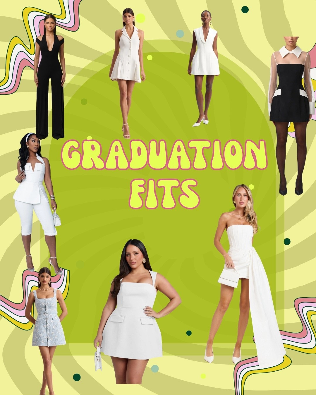Graduation dresses part two! I dont know when I graduated a jumpsuit might have been a lot of fun!

#LTKgrwm #LTKMidsize #LTKPetite