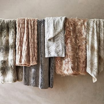 Faux Fur Throws | West Elm (US)
