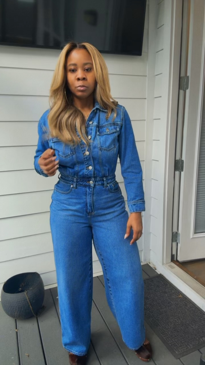 Love a denim jumpsuit! This one is from madewell., and I don’t see it on their website, but I’ll link some similar options! 

#LTKWorkwear #LTKgrwm #LTKootd