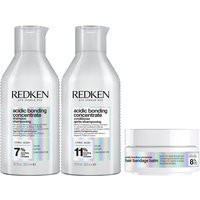 Redken Acidic Bonding Concentrate Hair Bandage Balm 75ml, Shampoo 300ml and Conditioner 300ml Bundle | Look Fantastic (CN)