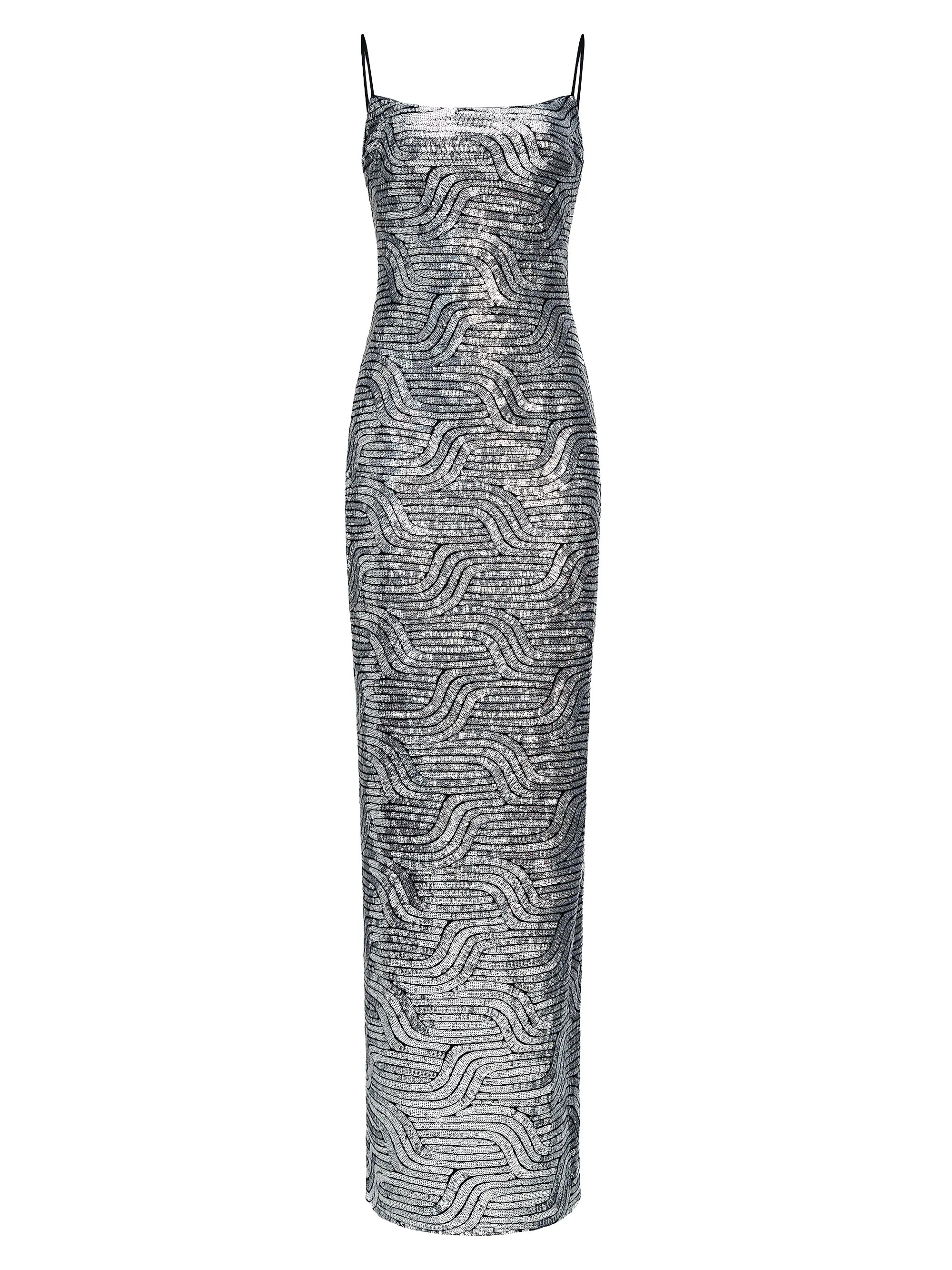 Halston Reine Deco Sequin Gown | Saks Fifth Avenue | Saks Fifth Avenue