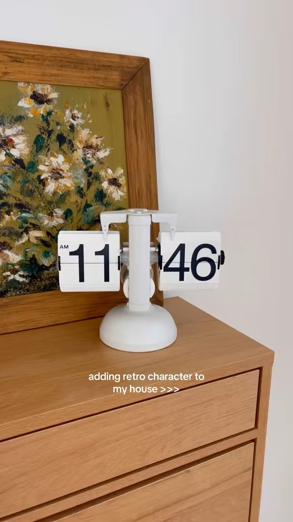 retro flip clock, vintage home decor, office clock

#LTKHome #LTKFindsUnder50 #LTKWatchNow