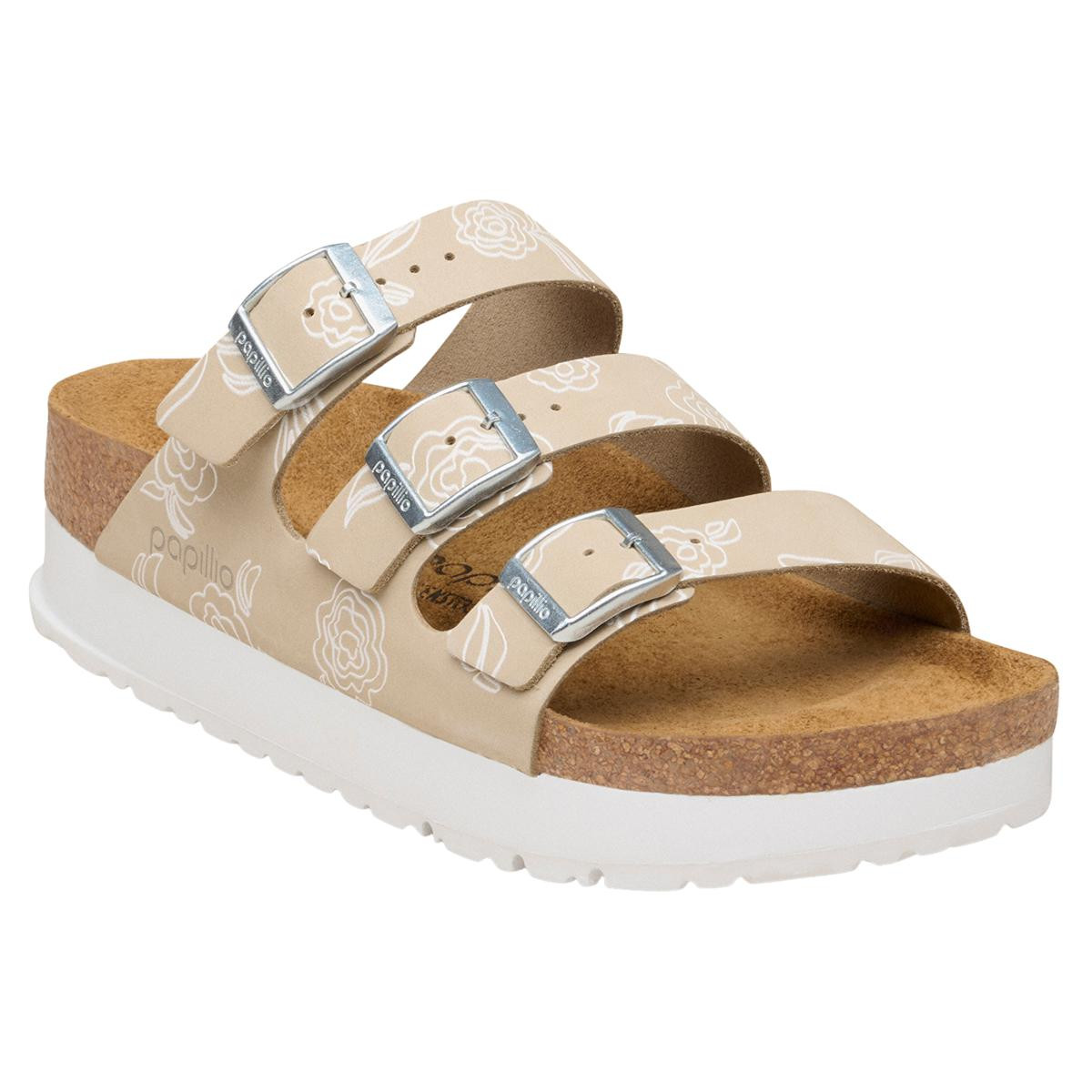 Birkenstock Papillo Florida Flex Nubuck Sandal | HSN