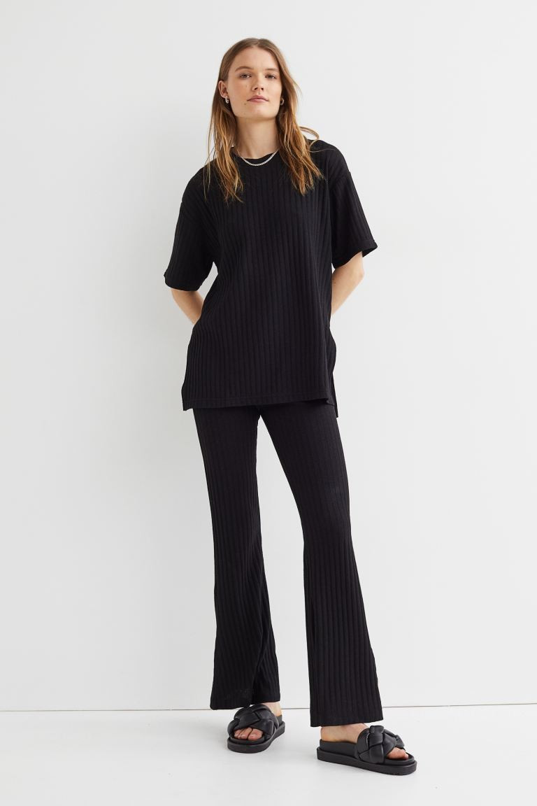 Rib-knit Pants | H&M (US + CA)