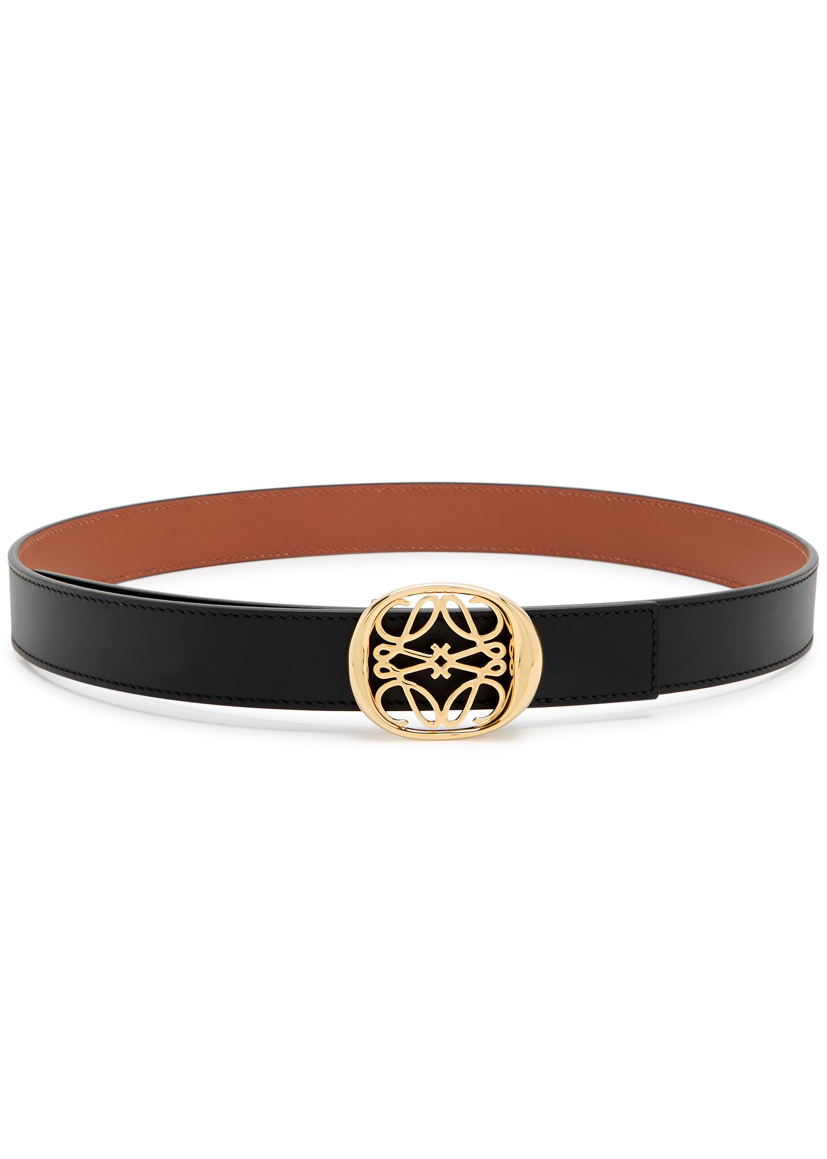 Anagram Ellipse reversible leather belt | Harvey Nichols