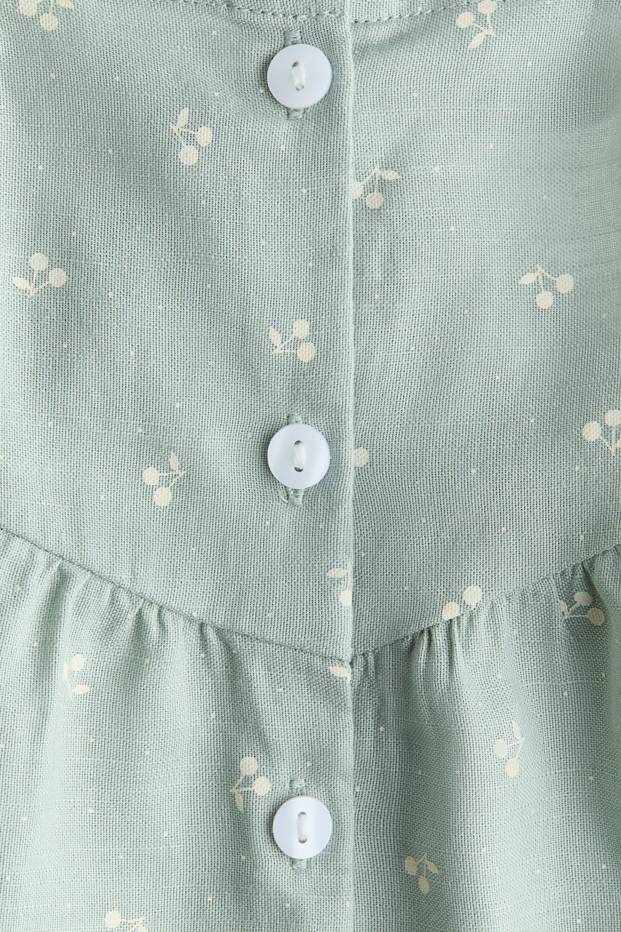 Ruffle-trimmed Cotton Dress | H&M (US + CA)