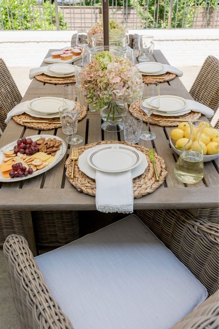 A brunch outside? Count me in! I’m linking some very affordable dining pieces that can help you achieve the perfect outdoor brunch! 

Dining accessories, brunch, outdoor dining, patio season, home decor 

#LTKSeasonal #LTKFind #LTKhome