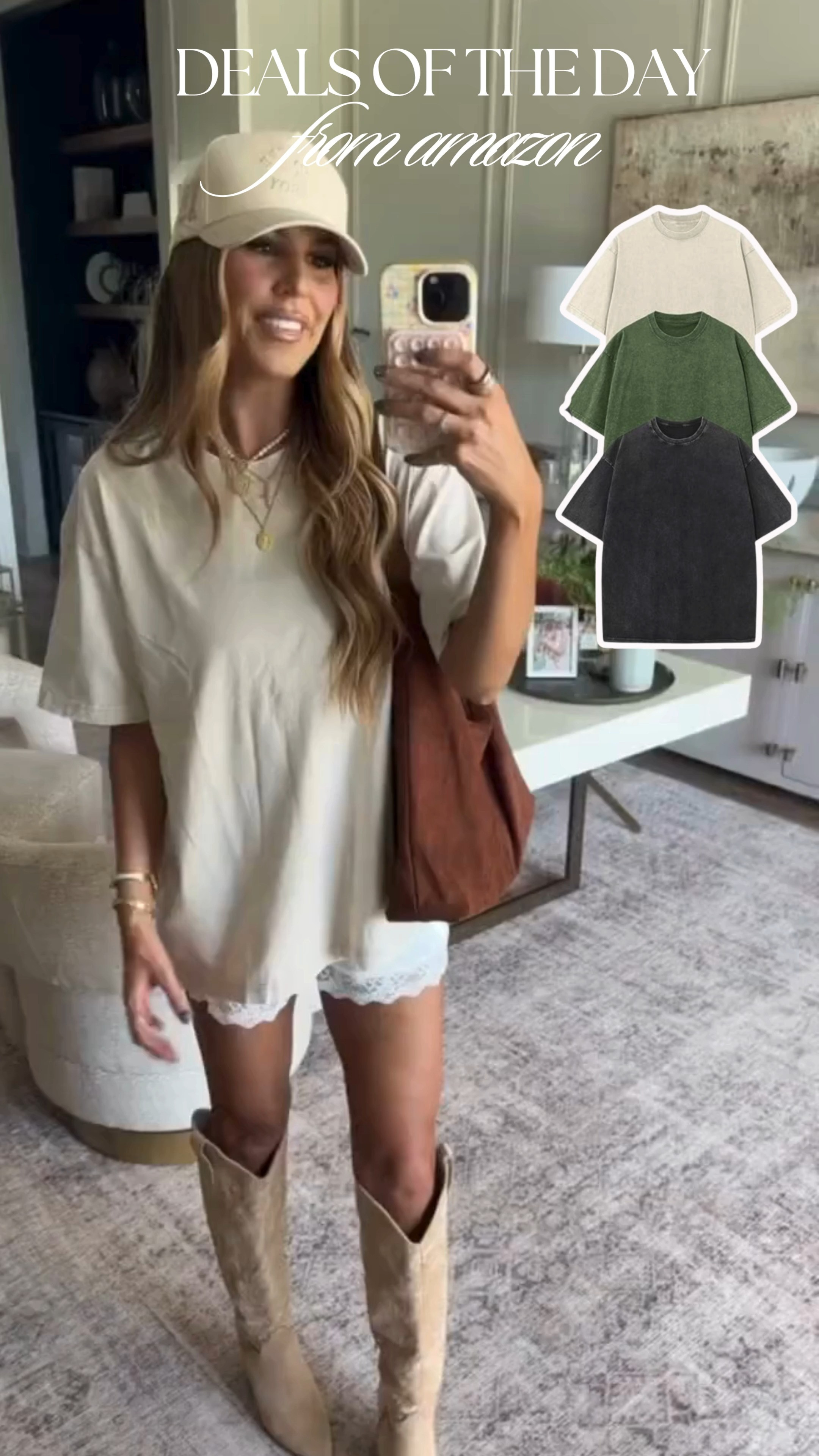 such good basics! wearing a small in the shorts and medium in the tees 🤍 

 #LTKSaleAlert