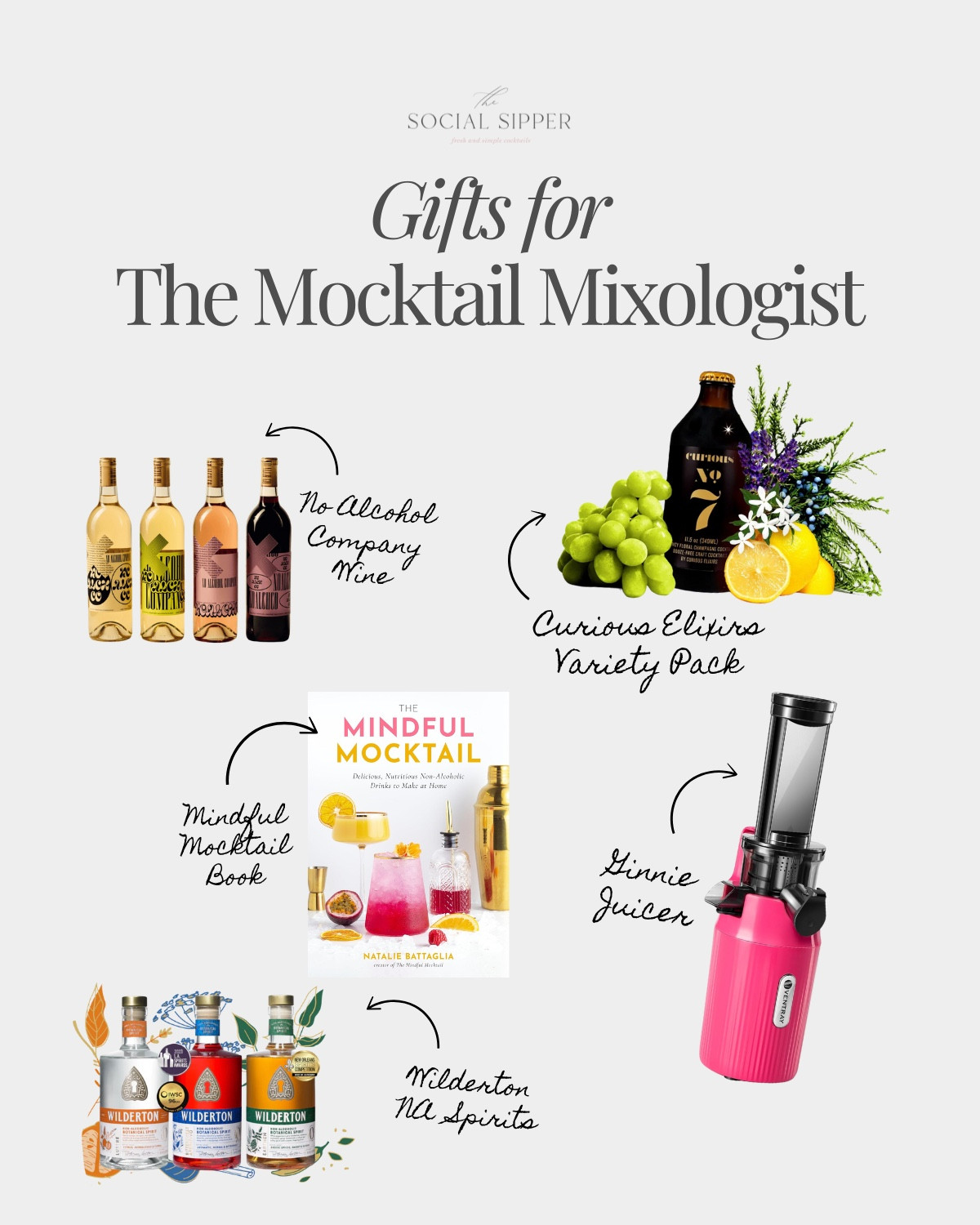 Mocktail lover gift ideas! Non-alcoholic cocktail gift guide 

#LTKGiftGuide #LTKCyberWeek #LTKHoliday