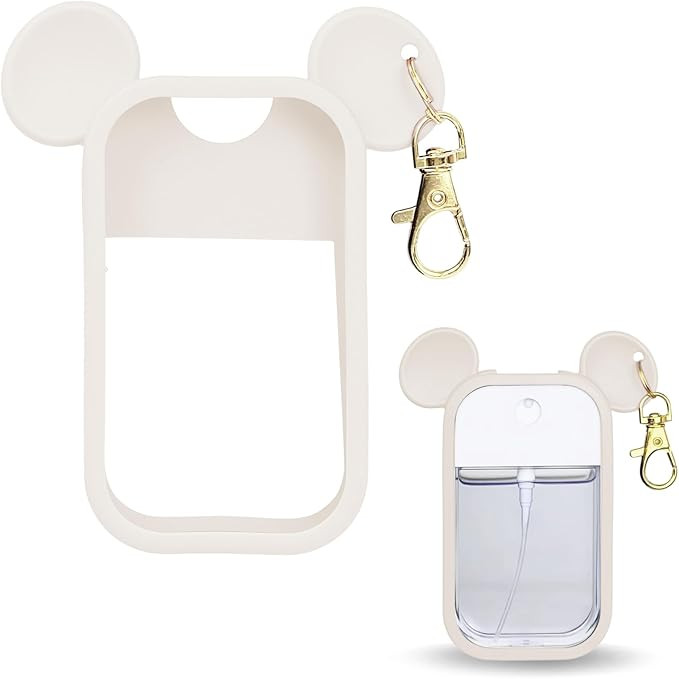 Mouse Design Silicone Case Compatible with Touchland Hand Sanitizer Spray 1 fl oz, Silicone Prote... | Amazon (US)
