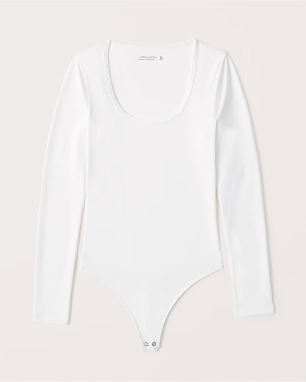 Long-Sleeve Seamless Bodysuit | Abercrombie & Fitch (US)