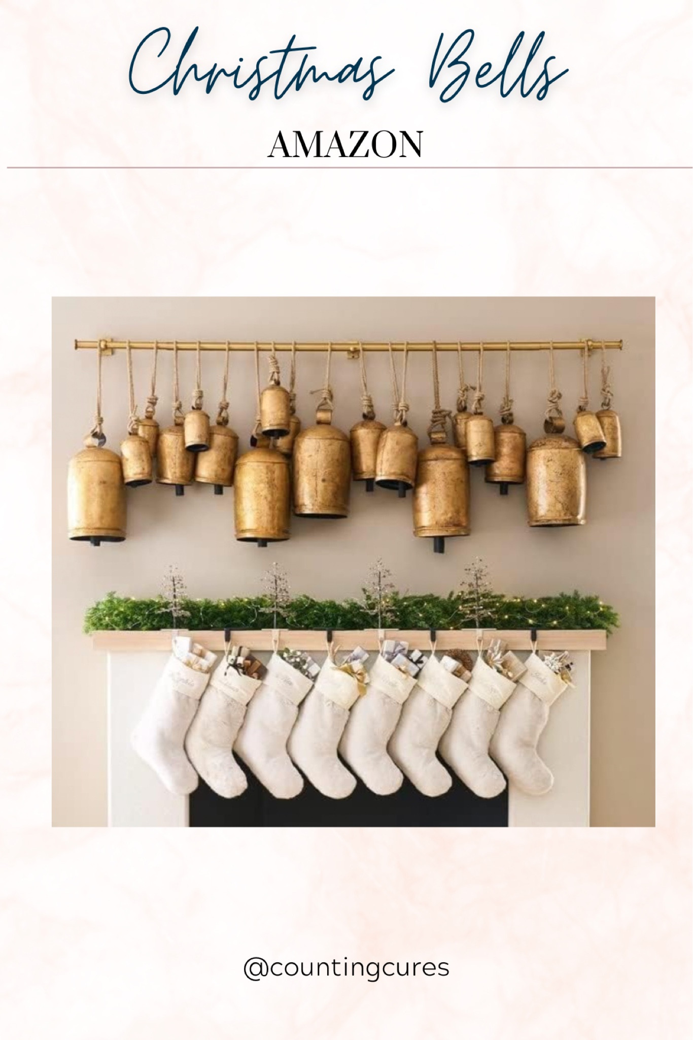These Christmas bells are the perfect way to add a touch of festive cheer to your home!
#christmasdecor #homefinds #christmasornaments #homeinspo

#LTKSeasonal #LTKstyletip #LTKhome