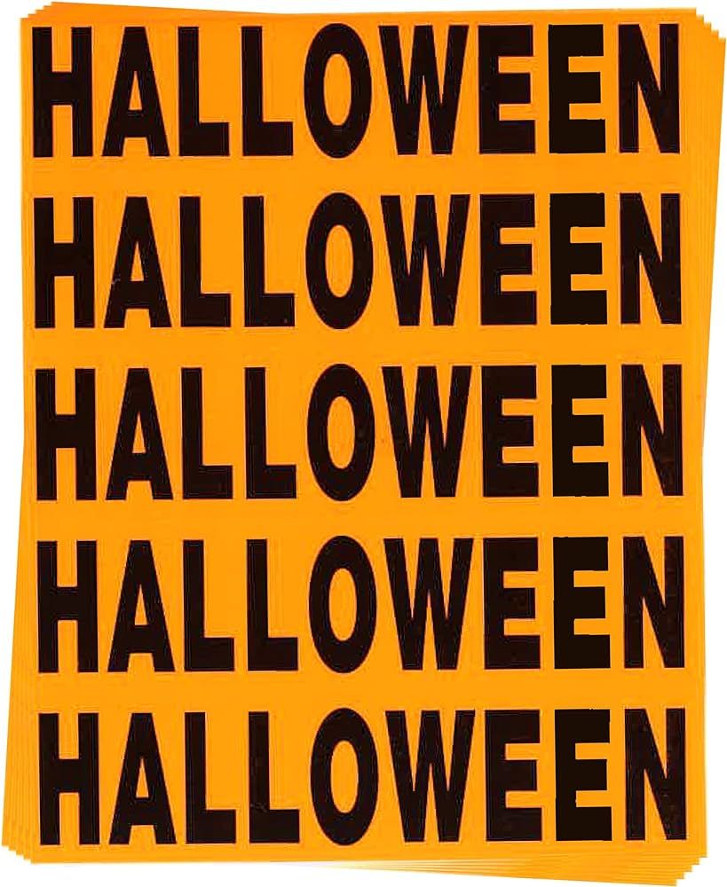 Tag-A-Room Holiday Color Coded Label Multi Pack (Halloween) | Amazon (US)