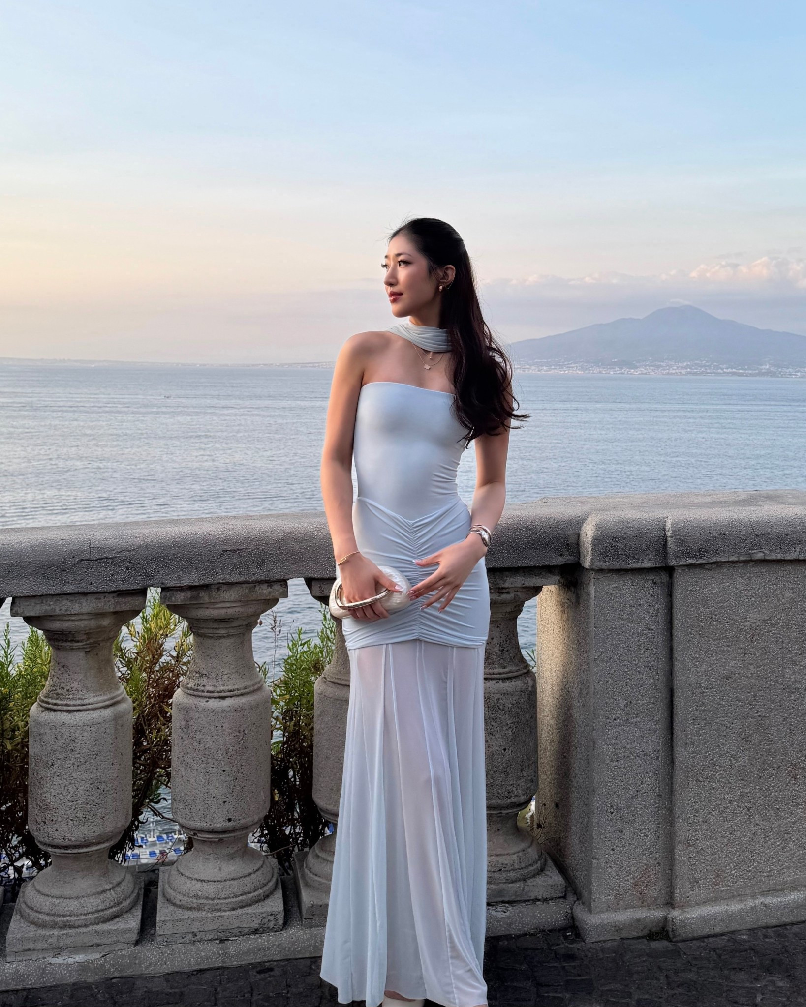 Blue sheer dress outfit 🦋

#LTKOver40 #LTKValentine #LTKSeasonal