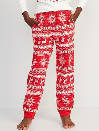 Patterned Microfleece Pajama Jogger Pants for Boys | Old Navy (US)