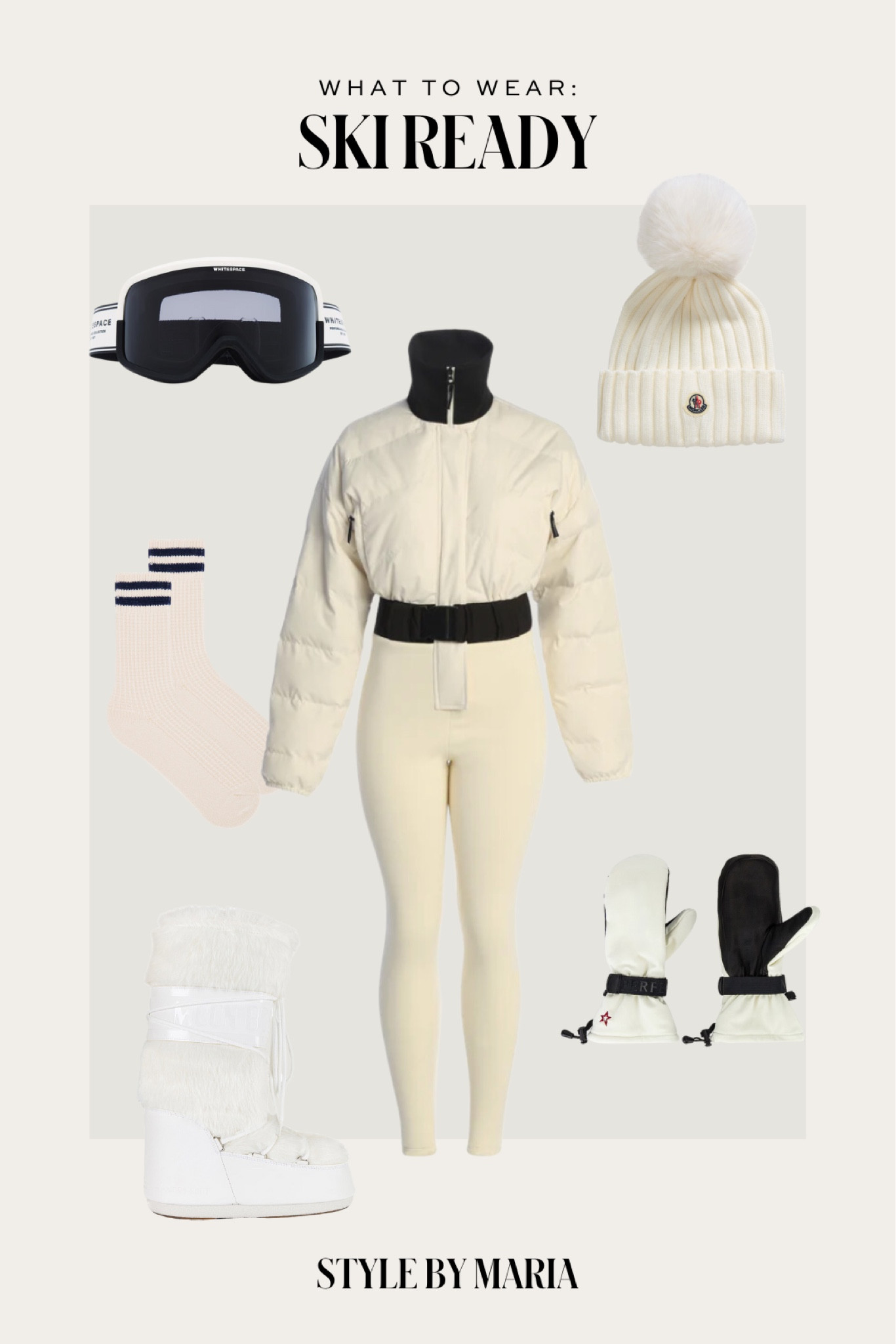 Affordable ski outfit
Jluxlabel ski suit under $200
Moon boots
Ski goggles under $100
Moncler beanie 

#LTKShoeCrush #LTKTravel #LTKSeasonal