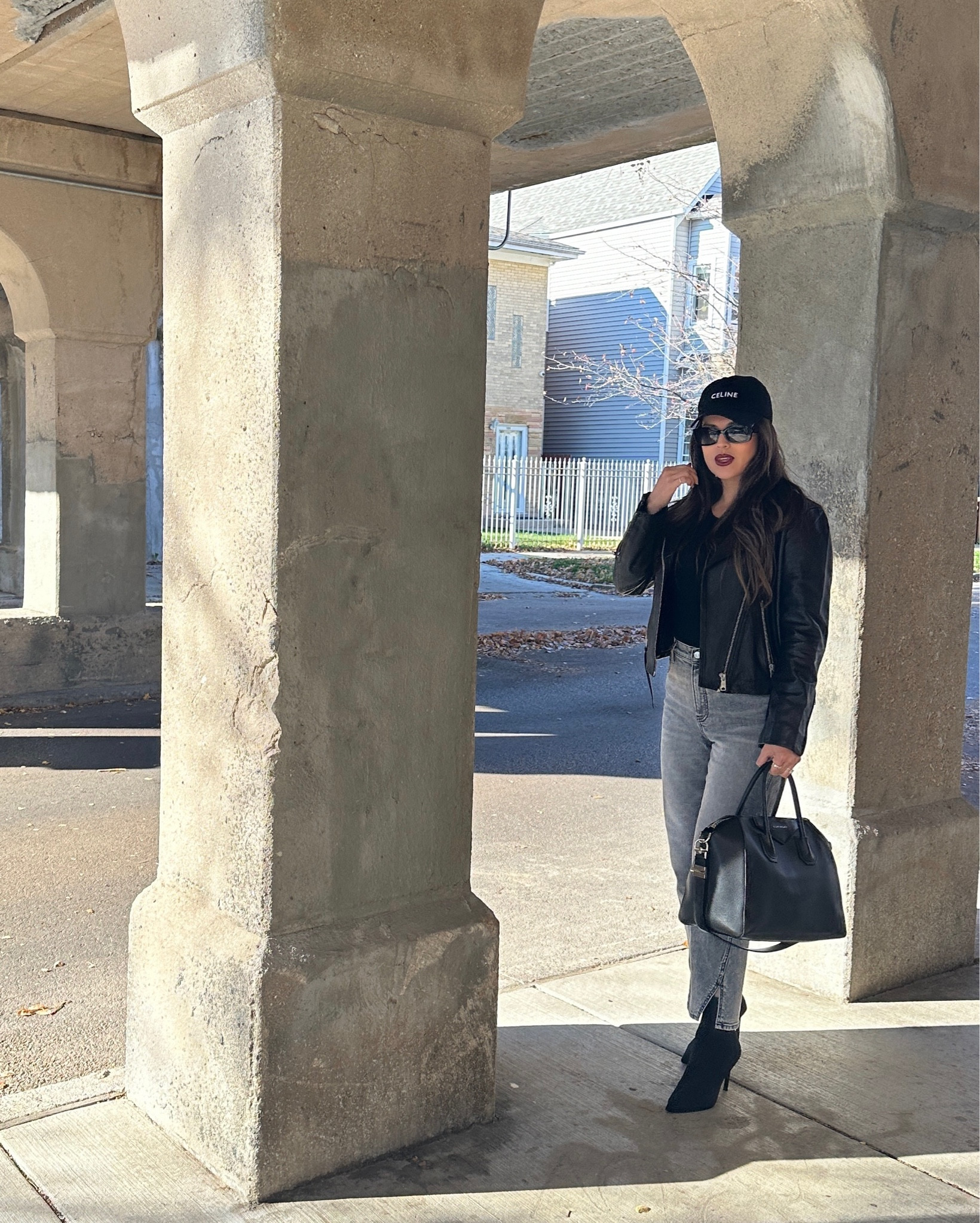 Leather jacket 

#LTKshoecrush #LTKHoliday #LTKSeasonal