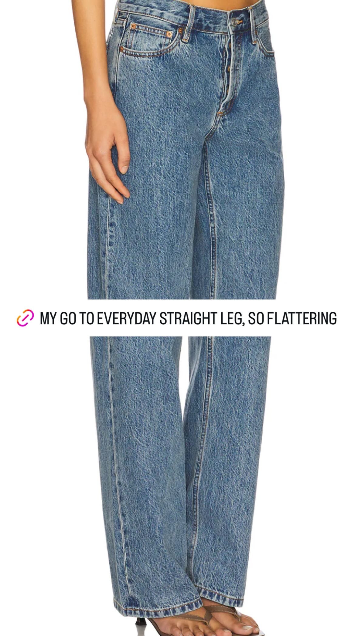 My most loved denim on Revolve. The Still Here Everyday Straight Leg is my go-to straight leg jeans. Currently on sale 20% off on Revolve. Today only using code HAPPY20.  

 #LTKSpringSale #LTKgrwm #LTKootd