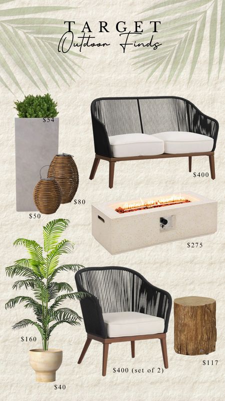 I saw the cutest outdoor home finds at Target today! Love these pieces together for a cozy outdoor space.

#LTKhome #LTKFind #LTKSeasonal