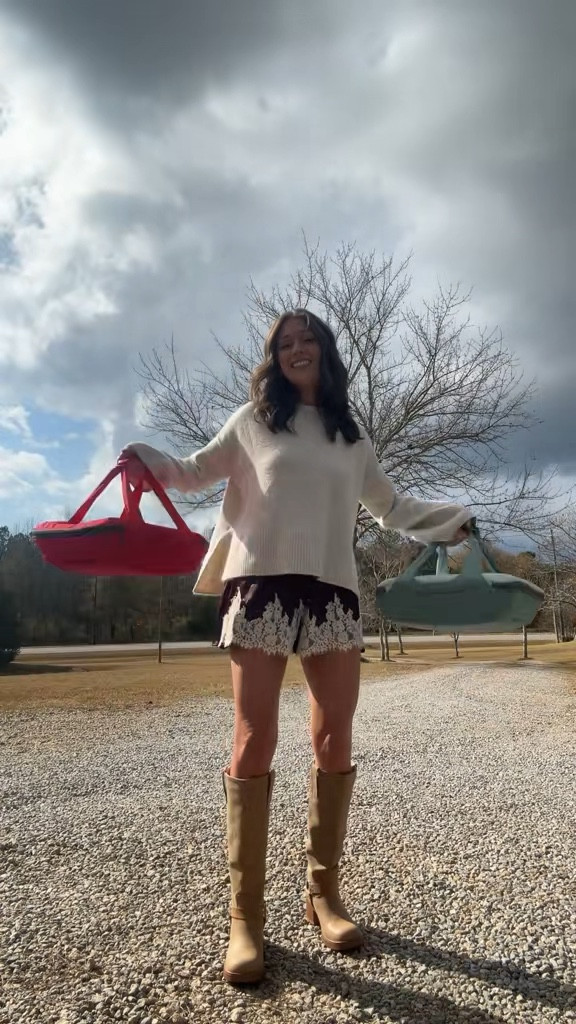 Size medium in the shorts and true size 7.5 in the boots!

#LTKootd #LTKFindsUnder50